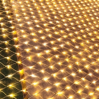 Zweifarbige LED-Netzlichter mit Fernbedienung für Außenbereich, Einzelhandel, Feiertagsdekoration, Zaun, Busch, Baum, Projektbestellungen
