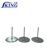 Goujons à tête cylindrique IKING, goujons de soudure industriels à isolation thermique, type à décharge de condensateur pour conduits CVC