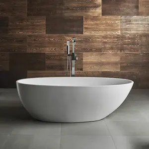 Dengan Harga Murah Freestanding Bath Barang Oval Alas 1300 Bathtub Dewasa Bathtub Sudut