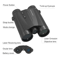 Haute qualité 2500m longue Distance chasse télescope Laser télémètre précis télémètre portée mesure mètre