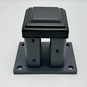 Nhôm Cơ sở hàng rào bài cơ sở <span class=keywords><strong>4x4</strong></span> chân đế cho WPC hàng rào - Product Image 5