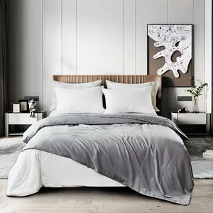Couette d'oreiller maximale pour sommeil, housse de literie, en soie Pure à 100%, housse de luxe durable et durable, blanche