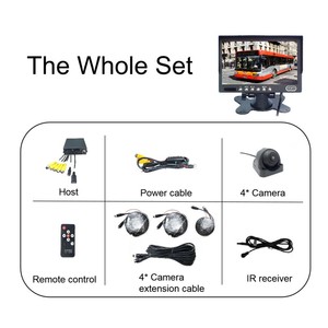 360 Degree Bird View Panoramic 2D/3D Surround View Truck Bus Dash Camera ระบบกล้อง 360 องศาสำหรับ<span class=keywords><strong>รถ</strong></span>บรรทุก - Product Image 3