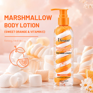 Loción Corporal Reafirmante Disaar con Aroma a Naranja Dulce y <span class=keywords><strong>Vitamina</strong></span> E, Crema de Malvavisco 200ml, Crema Blanqueadora para Elasticidad de la Piel, Venta al Por Mayor - Product Image 2