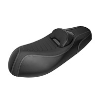 Siège et dossier améliorés haut de gamme pour Suzuki UY 125, coussin de selle de moto de qualité supérieure