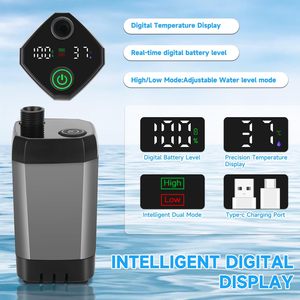 6000mAh Electric Camping Pump Rechargeable Portable <b>Hand</b> <b>Shower</b> Head for Outdoor Camping Bathing Water - Product Image 4