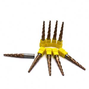 Outils de coupe en carbure HRC65 avec 4, 6 ou 8 cannelures carrées, taille personnalisable - Product Image 1