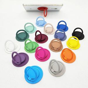 Cute <b>Cartoon</b> Acrylic Stand 360 Degree Rotating Mobile Phone <b>Ring</b> Holder Stand Gift <b>Ring</b> Buckle Custom logo Free Sample - Product Image 1