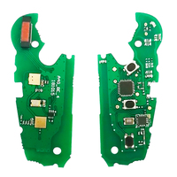 XNRKEY Llave remota para coche de 3 botones, chip 8E, 315/433/868Mhz, FCC: IYZ 3314, P/N: 4F0837220R/D 4F0837220M/T para Audi A6 S6 Q7 2004-2015