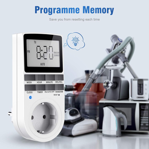 مقبس إلكتروني ، موقت مطبخ ، مقبس توقيت قابل للبرمجة ، مقبس تحكم V EU US UK AU Plug - Product Image 2