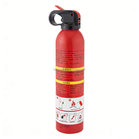 Alat Pemadam Api Semprot Busa Aerosol Weiken Mini Car 500ml Bahan Stainless Steel Tahan Lama Peringkat Api 13B untuk Kelas A/B/E/F