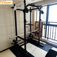 Cage de musculation multifonctionnelle J006 : Entraînement aux squats, aux développés couchés et aux flys