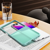 Casing PC Keras untuk Galaxy Z Flip 8 Penutup Belakang TPU untuk Galaxy Z Flip 7 6 LM002