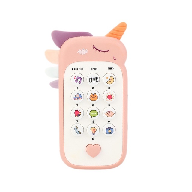 Interactive Music Baby Phone Toy for Toddlers Ages 0-7 Years Unisex Early Learning