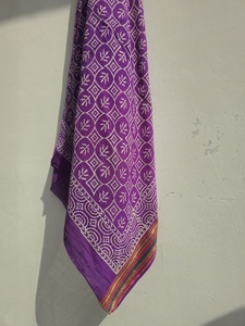 Sarongs et paréos faits main à l'impression au bloc, en coton léger, pour femmes, vêtements de plage et de villégiature - Product Image 5