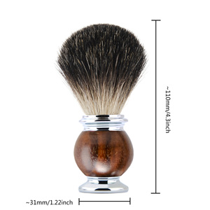 YY Cao Cấp Cạo Râu Dao Cạo Kit Cho Nam Giới <span class=keywords><strong>Mach</strong></span> <span class=keywords><strong>5</strong></span> Dao Cạo Với Lửng Bàn Chải Tóc Cơ Sở Nặng Cạo Râu Đứng Bát Bộ Quà Tặng - Product Image 5