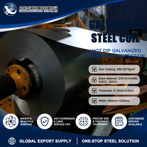 AISI S550GD Z200 Anti Fingerprint 0.18mm 762mm Mill Edge Galvanized Steel Coil of Building Materials - Product Image 1