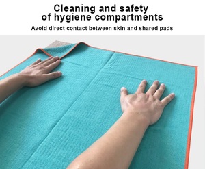 Couverture de plage de voyage à séchage rapide et durable Serviette de tapis de yoga en silicone antidérapante pour accessoires de yoga et outils de soutien - Product Image 5