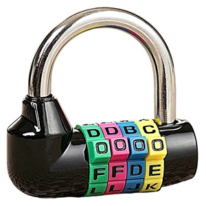 Lucchetto a combinazione in metallo anti-scasso con <span class=keywords><strong>codice</strong></span> a quattro cifre 60x61x27mm, lucchetto di sicurezza per palestra, armadietto, dormitorio, <span class=keywords><strong>escape</strong></span> <span class=keywords><strong>room</strong></span> - Product Image 6