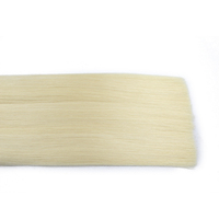 Ekstensi Rambut Manusia Remy Eropa Mewah Grosir Murah Double Drawn Double Weft Micro Nano Ring Bebas Rontok Dapat Diwarnai