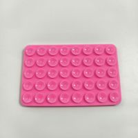 Ventouse latérale en silicone pour fixation de téléphone portable Ventouse à dos en caoutchouc de silicone pour support de téléphone de voiture fixe