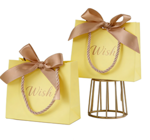 Sacs cadeaux classiques de Noël en gros avec poignée en corde de coton, personnalisables, en papier couché recyclable, impression offset, pour remercier vos clients - Product Image 2