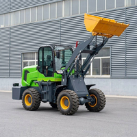 Mini Caricatore Elettrico a Batteria al Litio, Caricatore Frontale Compatto, Attrezzatura da Costruzione Direttamente dalla Fabbrica
