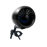 Nouveau système audio de studio, amplificateur stéréo, haut-parleurs USB pour lecteur MP3, moto, VTT, UTV, bateau TWS410098DB Noir