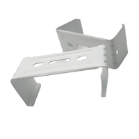 Vente directe d'usine de lampes évaluées IP65 Supports de lampe à pression en acier inoxydable Type de pince Bases de lampe Supports d'installation Snap-on