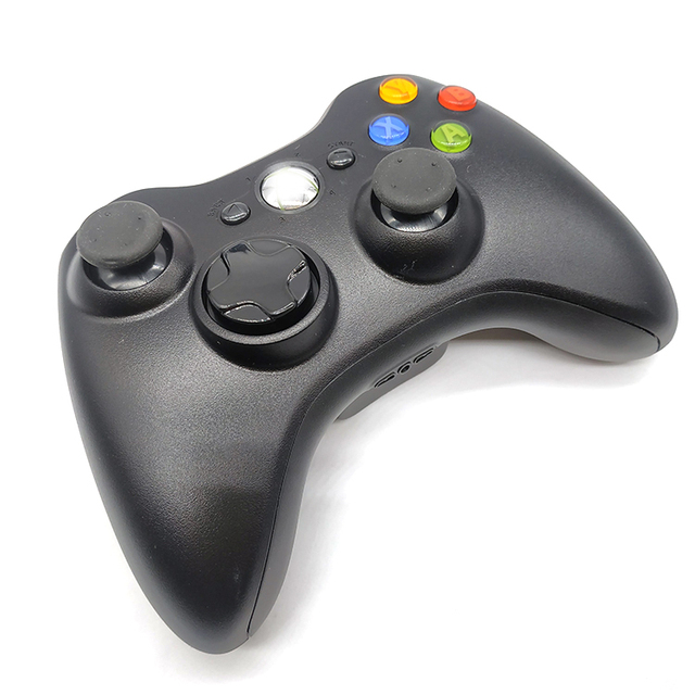 Clear Inventory Controller for XBOX 360 Wireless Controller Black
