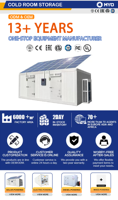 Chambre froide de stockage, chambre froide modulaire, chambre de congélation