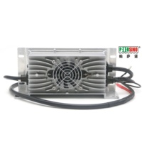 Chargeur embarqué pour voiture électrique en aluminium entièrement étanche IP67 1,2 kW CAN 48 V, écologique, efficacité 93 %