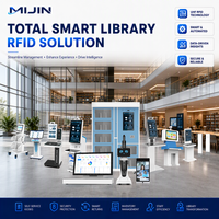 Solution clé en main pour bibliothèque intelligente : Système de gestion de bibliothèque RFID et fournisseur d'automatisation pour l'intégration de projets scolaires publics