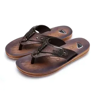 Outdoor beach flip flops slippers men new design fashion high quality best price men flip flops slippers