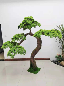 Árbol de Pino Bonsái Artificial, Plantas Artificiales, Recepción Comercial, Árbol de Pino Gigante de Fibra de Vidrio para Decoración - Product Image 3