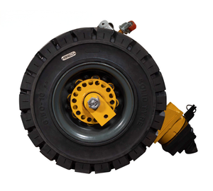 Roues pivotantes super résistantes en caoutchouc naturel massif, roues pour conteneurs ISO, adaptées à tous les conteneurs ISO - Product Image 3