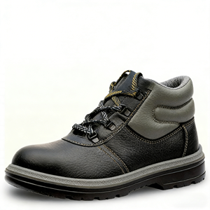 Zapatos de Seguridad con Parte Superior de Cuero y Microfibra, Puntera de Acero, Suela de TPU Antipinchazos, Entresuela Compuesta, Botas de Trabajo Industriales - Product Image 6