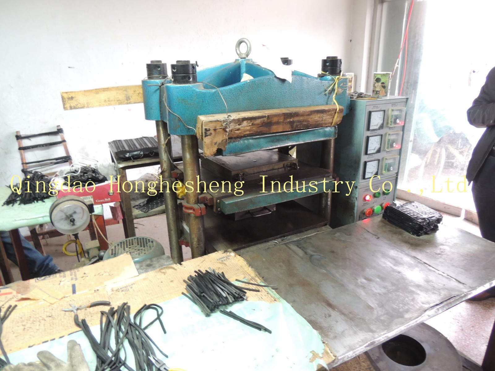 100T Rubber ring vulcanizing machine 50 tons rubber plate heating vulcanizer equipment