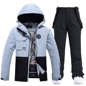 Completo da Sci Invernale Outdoor, Giacca e Pantaloni da Sci Termici, Parka Impermeabile e Antivento, <span class=keywords><strong>Tuta</strong></span> da Snowboard da <span class=keywords><strong>Donna</strong></span> - Product Image 3