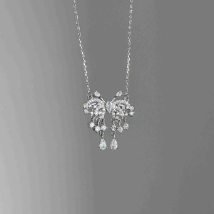 Collar de Perlas Estrelladas en Capas de Plata de Ley S925 para Mujer, Cadena de Clavícula Elegante y Lujosa, Brillante y Exclusivo - Product Image 1