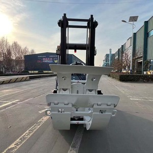 Chariot élévateur à essence/GPL <span class=keywords><strong>HECA</strong></span> 2T/2.5T/3T/3.5T 2026, mât bi-étages 3M/6M, 4 roues, déplaceur latéral, pour manutention de conteneurs portuaires, CE EAC - Product Image 2