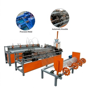 Machine entièrement automatique pour clôture à mailles losangées de 6000 mm de largeur, équipement de tissage de mailles diamantées haute capacité avec certificat CE - Product Image 4