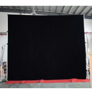 Kit de soporte para telón de fondo de tubos y cortinas de terciopelo para escenarios de eventos de aluminio - Product Image 4
