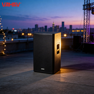 VAMAV NOVA LX112 Haut-parleur professionnel pleine gamme 12'' 900W RMS 1800W PEAK en bois avec poignée Système PA <span class=keywords><strong>Barre</strong></span> <span class=keywords><strong>de</strong></span> sonorisation active pour scène - Product Image 1