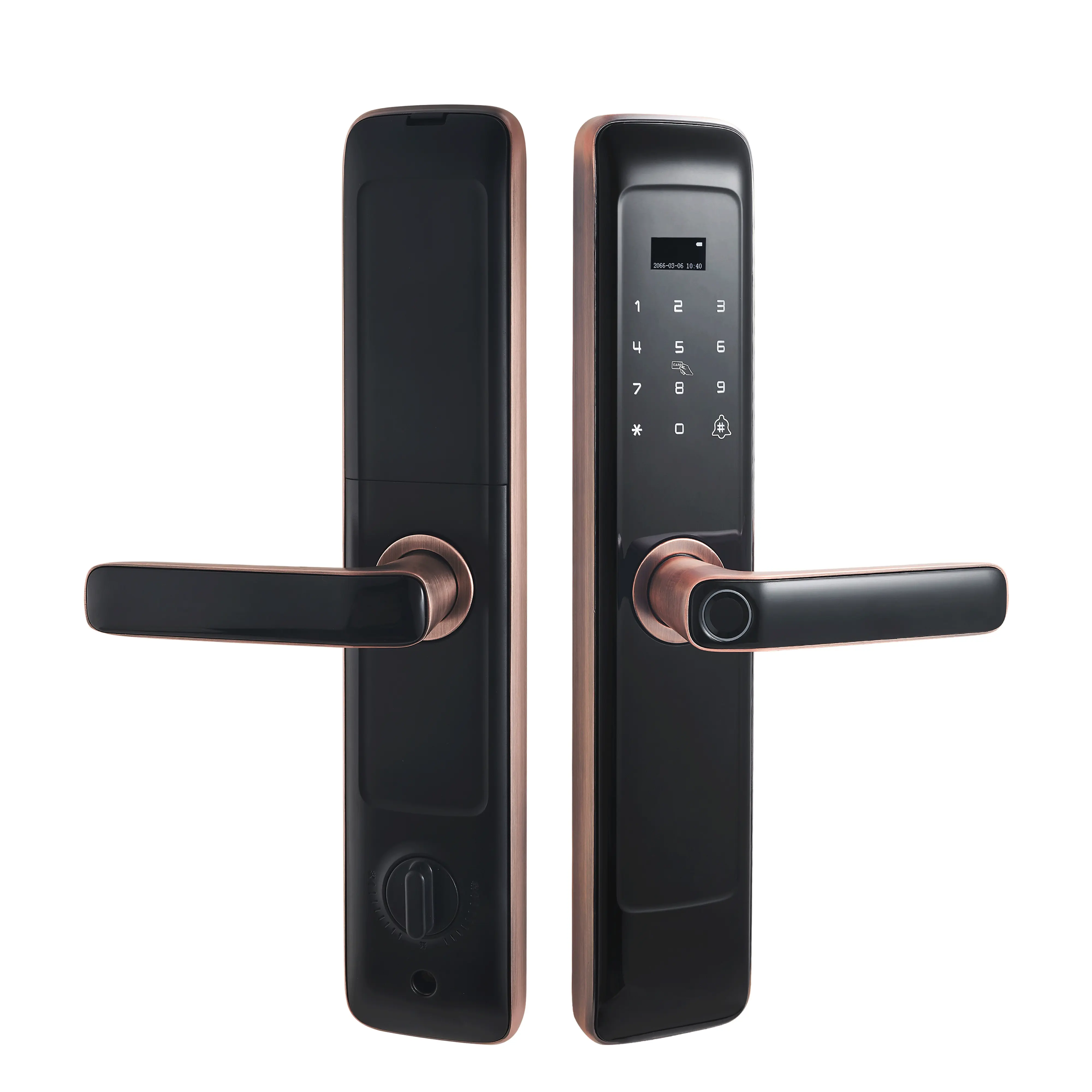 Smart Home Door Lock House Safty Waterproof Electronic Smart Lock Pull Push Smart Lock vendita superiore di buona qualità per affari