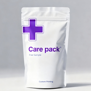 Bán buôn Thuốc bột Nhiệt Con dấu lá Mylar viên nang nhựa đóng gói túi với resealed dây kéo - Product Image 5