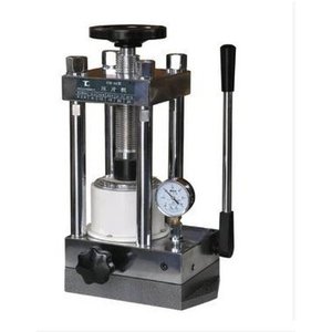 Machine d'essai de compression hydraulique ACG à commande manuelle avec manomètre pour l'analyse de la résistance des matériaux - Product Image 3