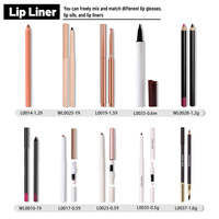 Ensemble de produits pour les lèvres personnalisable avec gloss, crayon à lèvres et huile en ensembles 2 en 1 et 3 en 1 pour un mélange et un assortiment personnalisés avec logo