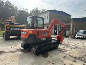 Haute qualité utilisé Doosan DH55 Mini Digger 5.5T pelle sur chenilles d'occasion bon état corée populaire moteur de base inclus - Product Image 4