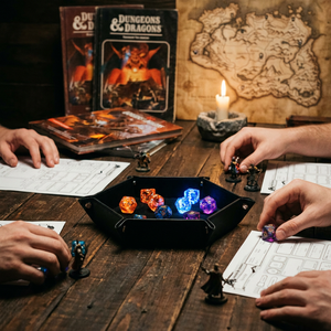 Custom Logo Felt Dice Tray 245x175mm For RPG DND Games Portable Folding Dice <b>Rolling</b> <b>Mat</b> Storage Case (Shenzhen Factory) - Product Image 6
